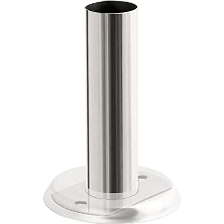 Zelsius Edelstahl Poolleiter Halterung | Ø 40 mm | Montageset für Pool Leiter mit Flanschrohr | Hülse für Schwimmbadleiter | Flansch Leiterhalterung stabil, Poolzubehör – Bild 4