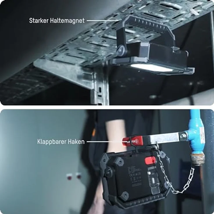 Ansmann 1600-0394 LED Arbeitsleuchte akkubetrieben 30W 2400lm – Bild 4