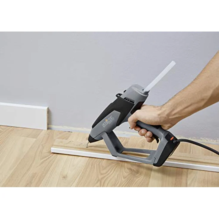 Steinel 035280 Profi-Klebepistole GluePRO 300, elektronisch geregelte Heißklebepistole, Klebemenge einstellbar, wechselbare Düsen, Aufhängemöglichkeit – Bild 2
