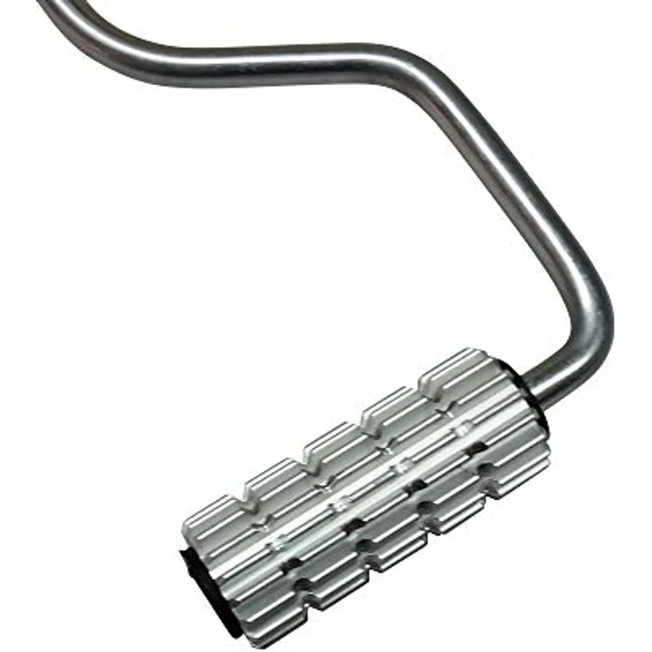 DD Composite Entlüftungsroller Langrillen V-Kerben 45x140mm, Aluminiumprofil für faserverstärkte Nasslaminate