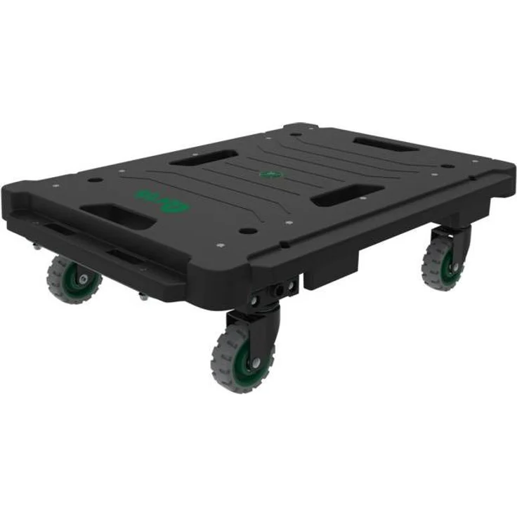 Magni Transportwagen Allzweckroller 600x300mm, 130Kg Kst. 75mm, ohne Griff, geräuscharm und einklappbare Räder, FORTIS (136kg)