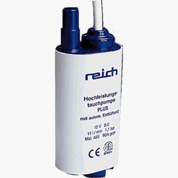 Reich Tauchpumpe Plus 19 l - 1,1 bar, mit Entlüftung Tauchpumpe – Bild 2