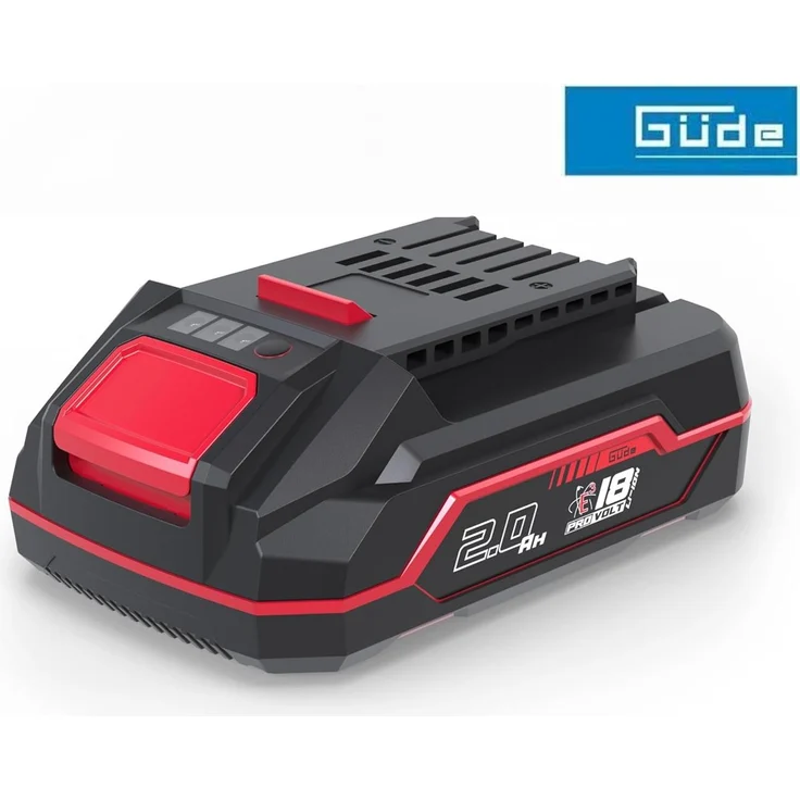 Güde ProVolt APPV 18-20, 18V Akkupack Ersatzakku mit 2,0 Ah für E³ Akkusystem, hohe Mobilität