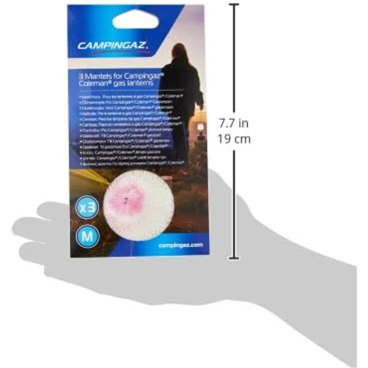 Relags Taschenlampen-Zubehör Glühstrümpfe 3er Pack Größe M, weiß – Bild 4