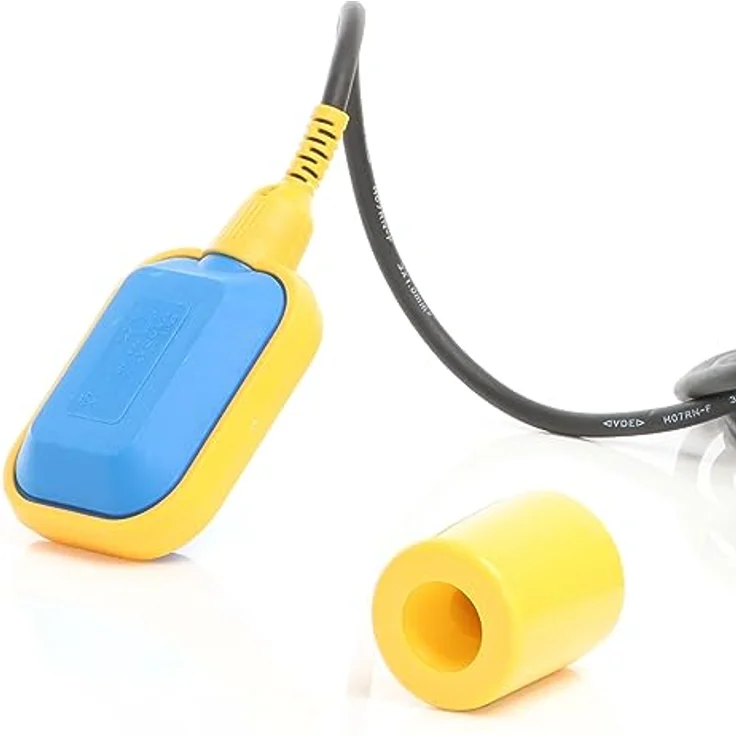 WilTec 5m 250V 16A Schwimmerschalter Pumpe Tauchpumpen Pegelschalter Wechsler – Bild 5