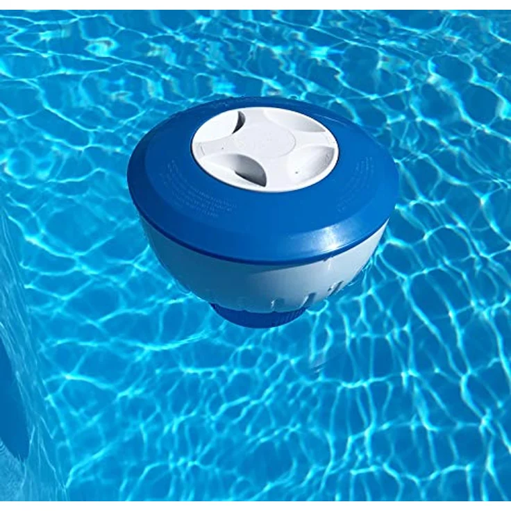 Polygroup Chlor Dosierschwimmer, Swimming Pool Schwimmer für Tabletten, Durchmesser 18 cm – Bild 2