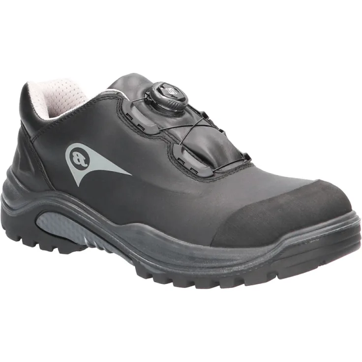 Bata Traxx 218 Boa S3 Arbeitsschuhe, Schwarz, Größe 47, mit Zehenschutz, Wasserdichtigkeit und Cool Comfort Fütterung