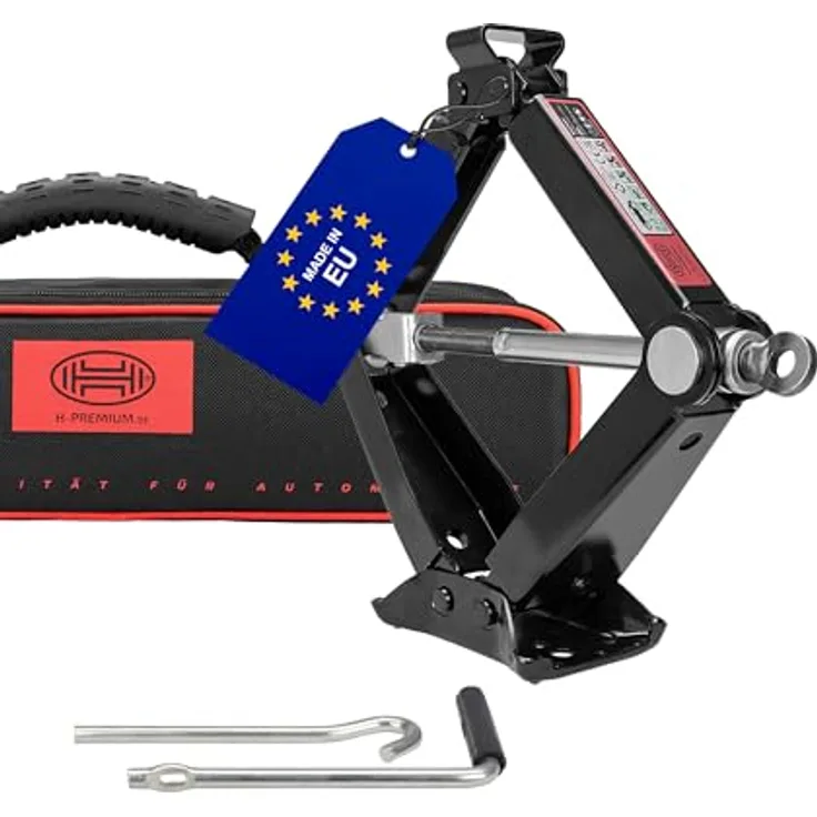 HEYNER OEM Wagenheber 1200 kg, kompatibel mit BMW 2er, X1, Mini Cooper F54/F60 (2017-2022), stabil und praktisch mit Aufbewahrungstasche