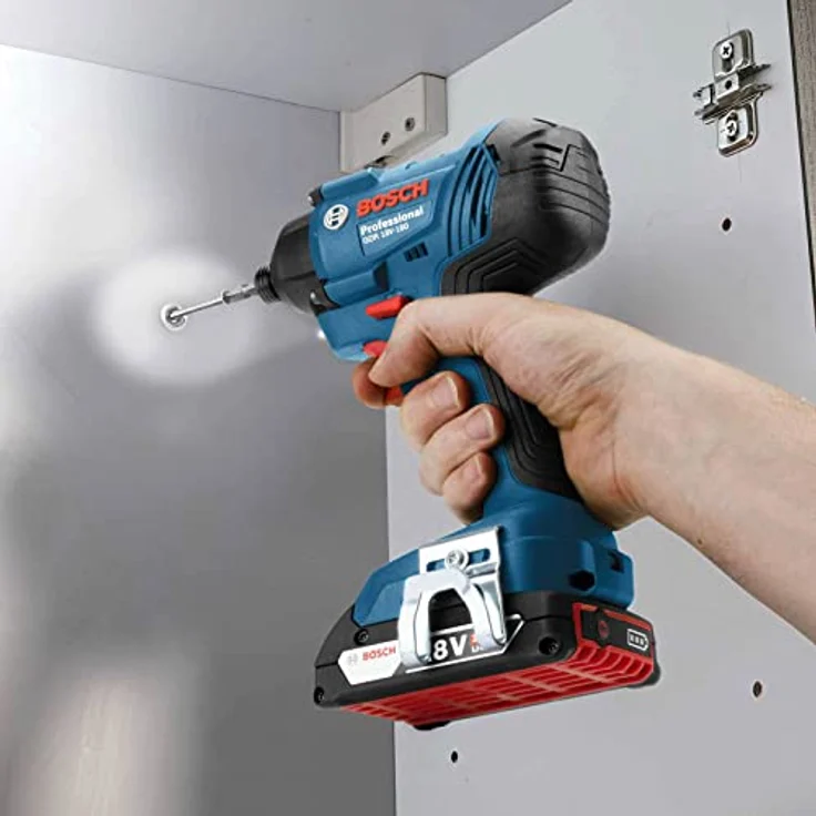 Bosch Professional 18V System Akku Drehschlagschrauber GDR 18V-160 (max. Drehmoment: 160 Nm, Schrauben M6 - M14, 1-4''-Innensechskant, ohne Akkus und Ladegerät, in L-Boxx) – Bild 6