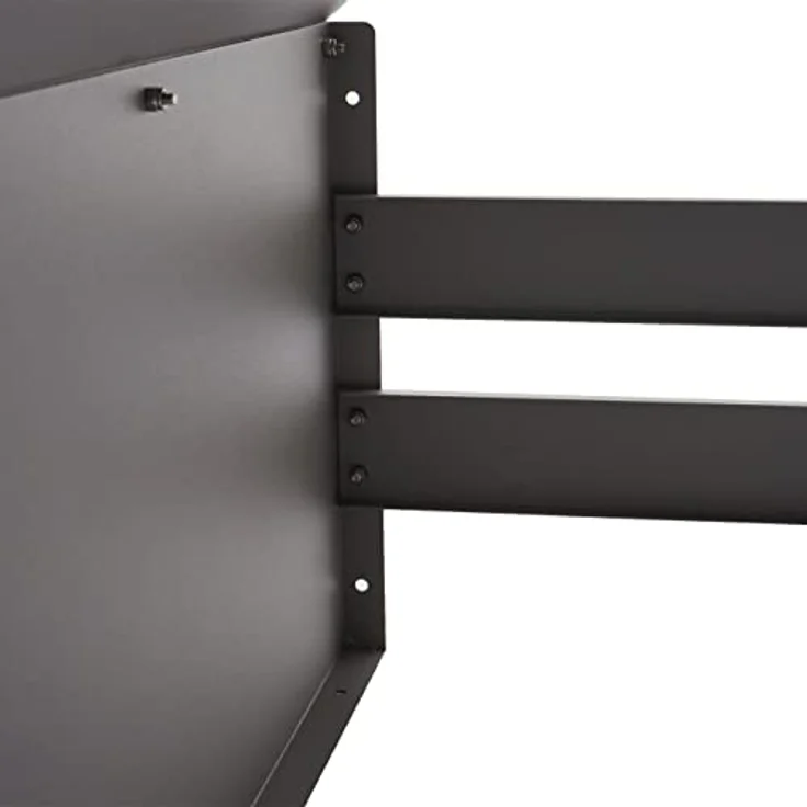 Proregal Mähroboter-Garage, wetterfeste Garage aus pulverbeschichtetem Stahl, 70 x 60 x 41 cm, grau – Bild 6