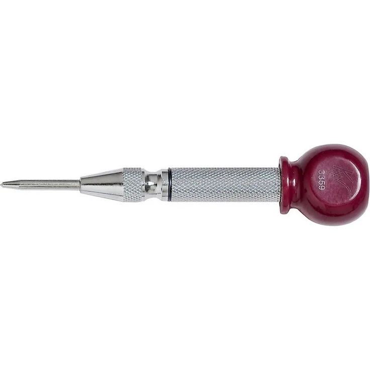Kraftwerk Meißel-Set 3359, Automatik-Körner Ø 4,0 mm, 132 mm Länge, Gewicht 100 g
