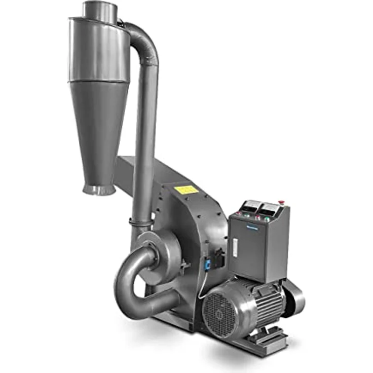 Wiesenfield Häcksler Hammermühle 11 kW 300 - 700 kg/h Pelletherstellung, leistungsstark in Grau – Bild 2