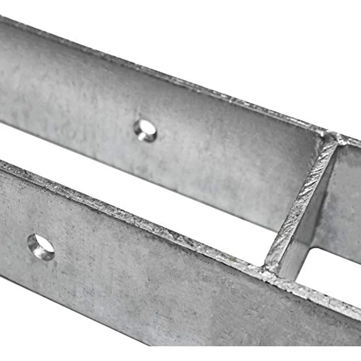 H-Anker Pfostenträger Pfostenanker Pfostenschuhe Carport H-Träger feuerverzinkt 800 mm - 91 mm – Bild 5