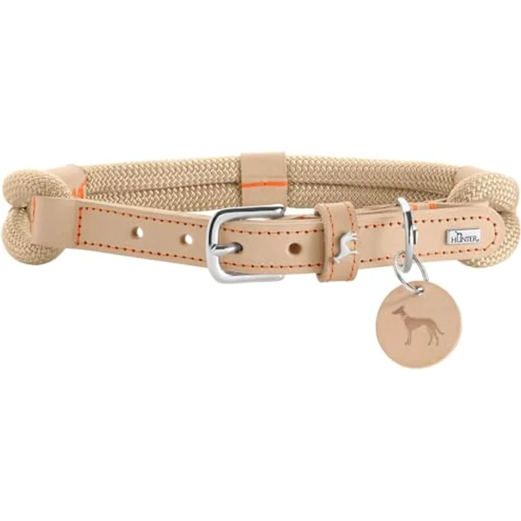 HUNTER Halsband Malia Farbe beige/Natur, Größe 55 - Geschmeidig, strapazierfähig und made in Germany – Bild 1