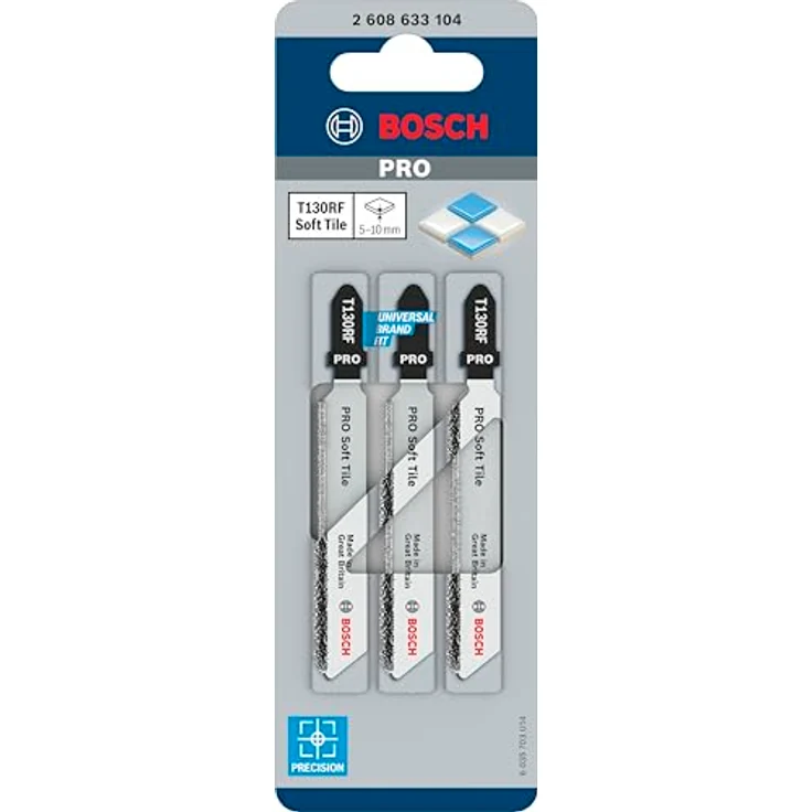 Bosch Professional Zubehör 2608633104 Stichsägeblatt T 130 Riff – Bild 2