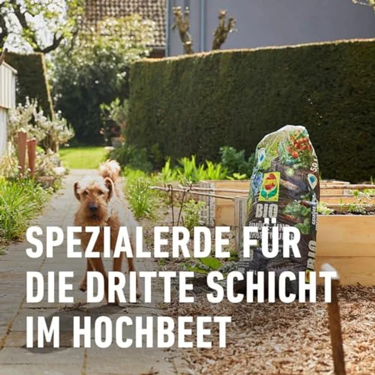 COMPO® BIO Hochbeet- und Gewächshauserde, 60l – Bild 4