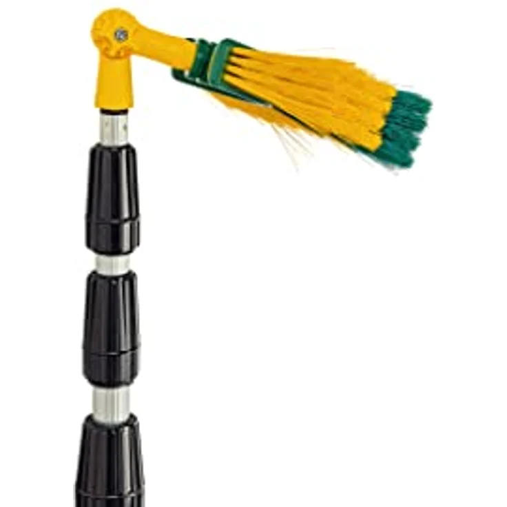 Neustanlo Teleskopstiel XXL Eckbesen Set, 8 Meter, mit flexiblem Gelenk und Universaladapter, Aluminium – Bild 5