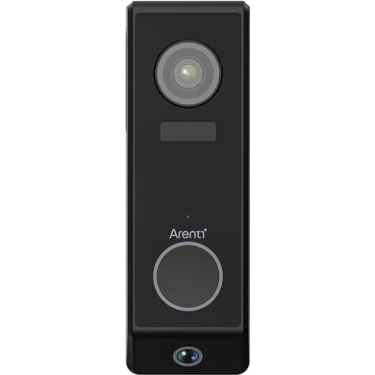 Arenti P10, kabellose WLAN-Video-Türklingel mit Dual-Kamera-System, 2-Wege-Audio und Akkulaufzeit bis zu 6 Monate – Bild 2