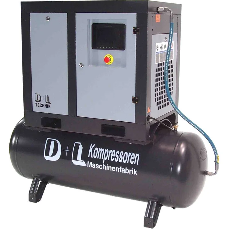 Apex Schraubenkompressor 1300/10/500, 11kW mit 1300 l/min, 10 bar, Touchpanel, 500L Kessel