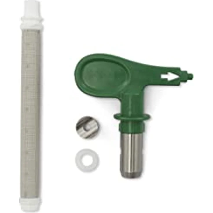 WAGNER HEA ProTip Düse 517, Airless-Düse für Grundierungen, Lacke, Dispersionen, Latexfarben, Flamm- und Korrosionsschutz, < 55% weniger Sprühnebel, grün – Bild 2