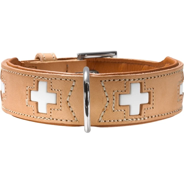 Hunter Hunde-Halsband Swiss natur XXS-XS – Bild 1