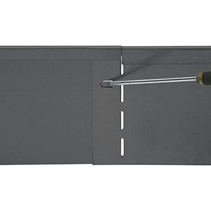 Bellissa Rasenkante Metall anthrazit 118 x 19;5 cm – Bild 3