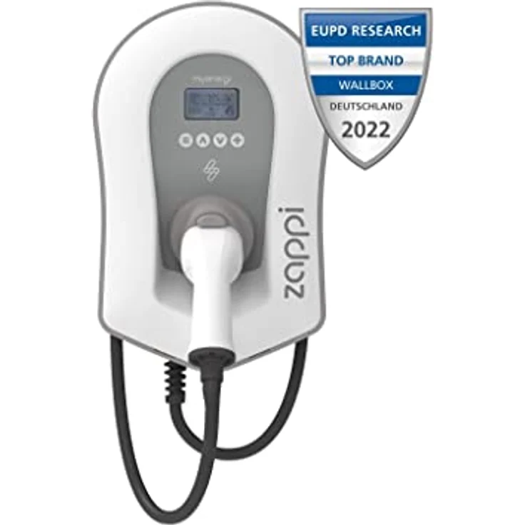 MYENERGI ZAPPI-2H22TB-T ZAPPI-2H22TB myenergi Wallbox mit Hub – Bild 1
