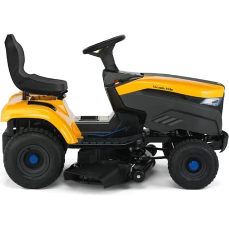 STIGA Akku-Rasentraktor Tornado 598e, 98 cm Schnittbreite, benzin- und abgasfrei, E-Traktor, grün – Bild 2