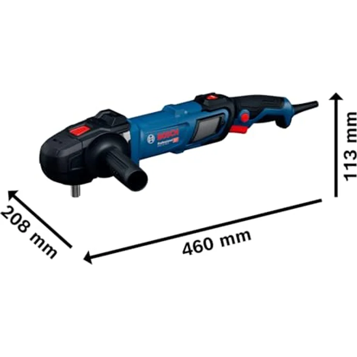 Bosch Professional GPO 14-180 S Rotationspoliermaschine, 1400 Watt, 180 mm, ergonomisches Design, vibrationsarm – Bild 6