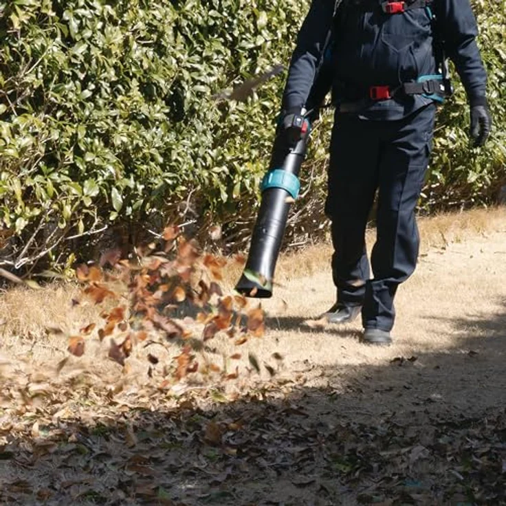 Makita UB004CZ, akkubetriebener Laubbläser mit 80,7 m/s Blasgeschwindigkeit und 25 N Blaskraft – Bild 13