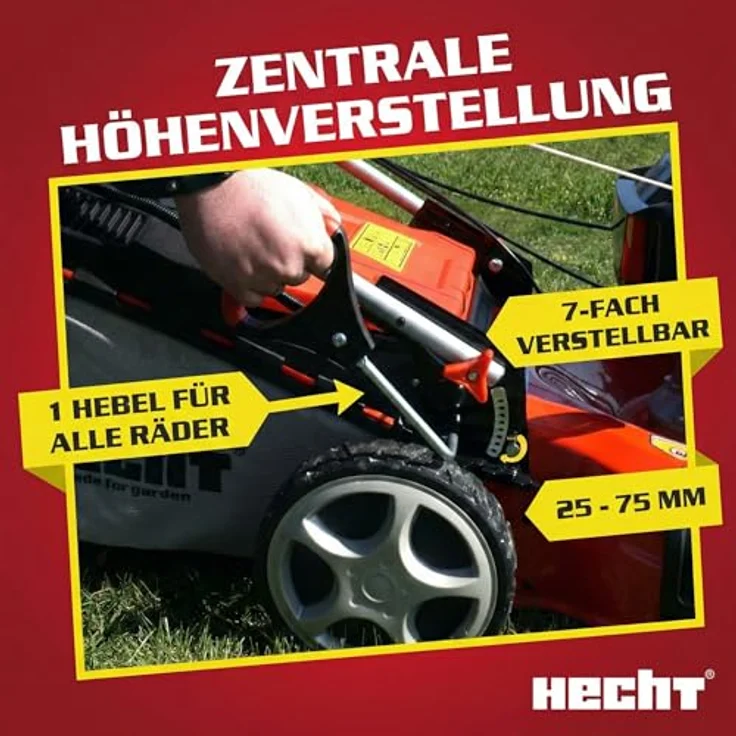 Hecht 554 SX Benzin Rasenmäher – Bild 10