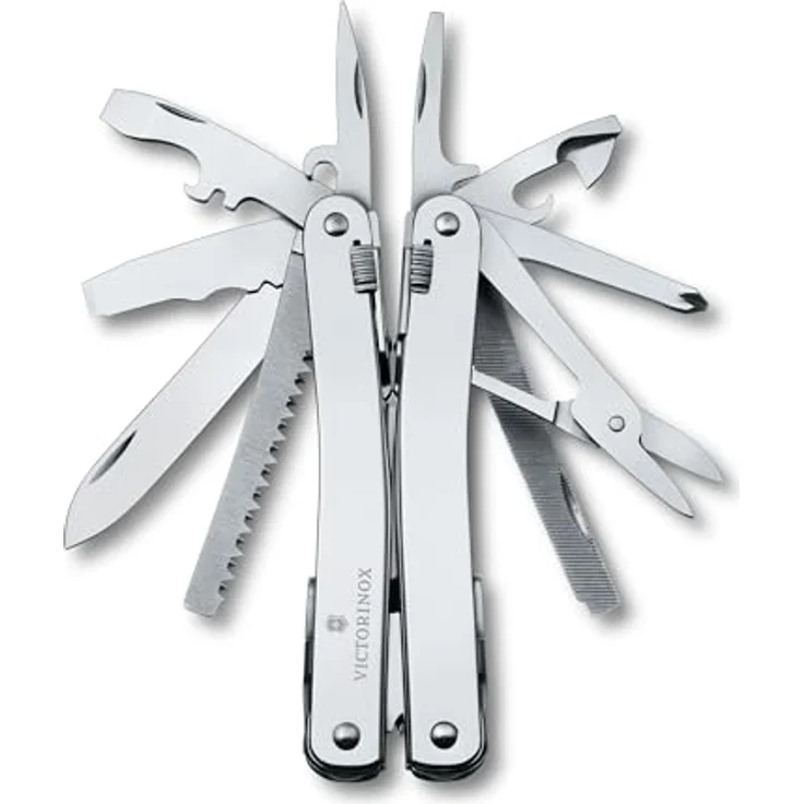 Victorinox Swiss Tool Spirit X 3.0224.L (26 Funktionen, Etui, Festellklinge) silber – Bild 2