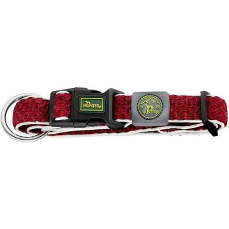 Hunter Hunde-Halsung Hilo Vario mit Zugentlastung braun L-XL – Bild 5