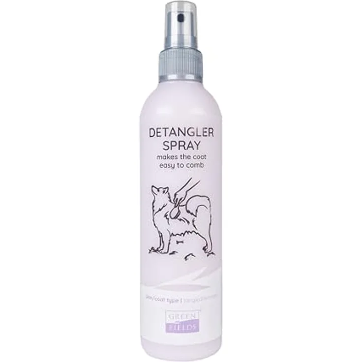 Greenfields Entfilzungsspray (Detangler), 250 ml, pH-neutral und allergenfrei für langhaarige und lockige Hunde