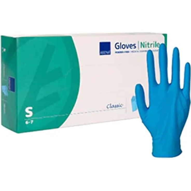 ABENA Classic Nitrile S Blue 100x – Bild 1