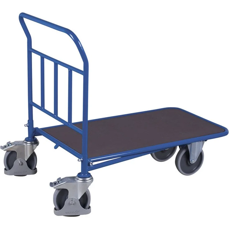 CORDES Transportwagen VARIOfit C+C Wagen, mit 500 kg Traglast, Ladefläche 1.030 x 700 mm, RAL 5010 enzianblau pulverbeschichtet