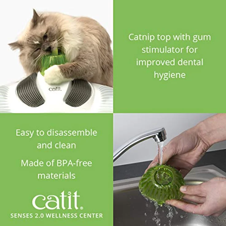 Catit Wellness Center für Katzen, 1 Stück (1er Pack), mehrfarbig – Bild 5