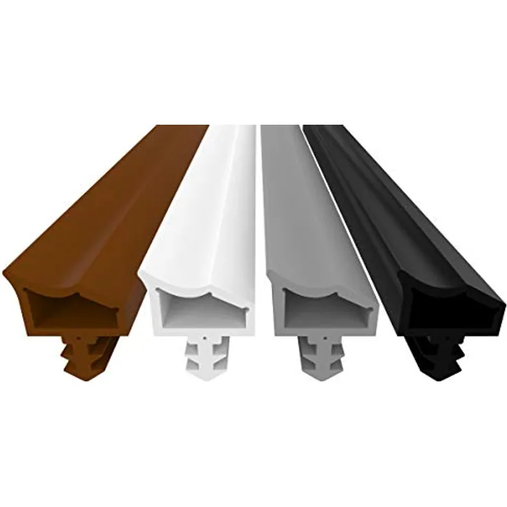 Dikara Türdichtung Braun 5m - Antidehnungsfaden, 4mm Nutbreite, 7mm Nuttiefe, 12mm Falz - Gummidichtung für Haustür und Zimmertür