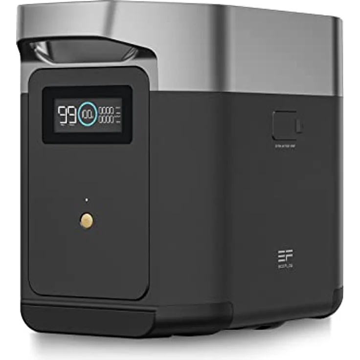EcoFlow EF ECOFLOW Delta 2, erweiterbarer Zusatzakku 1024Wh mit Kapazitätserweiterung bis 6 kWh, 5 Jahre Garantie – Bild 1