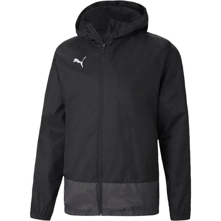 "PUMA Regenjacke teamGOAL 23 Training, Grün, Atmungsaktiv, Wasserschutz, Strapazierfähig"