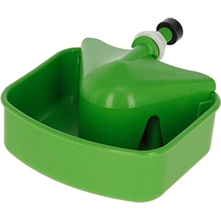 Kerbl Universal-Geflügeltränke, Selbstfüllender Wasserspender mit konstantem Wasserstand, einfache Montage