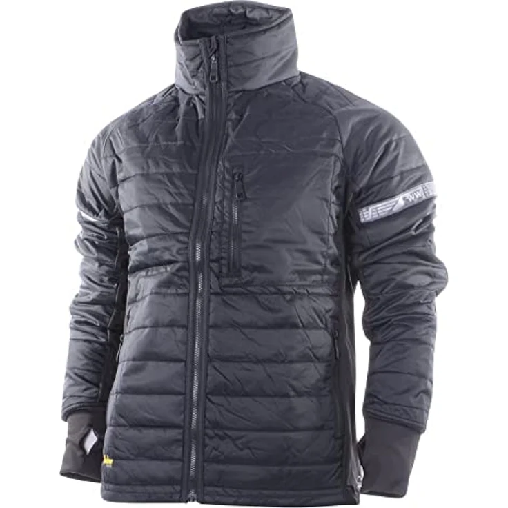 Snickers AllroundWork 37.5 quiltete Arbeitsjacke 8101, schwarz, Größe XL – Bild 2