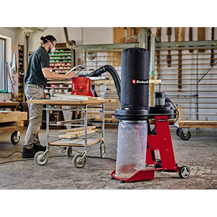 Einhell Absauganlage TE-VE 5501 A Industriestaubsauger Beutel – Bild 3