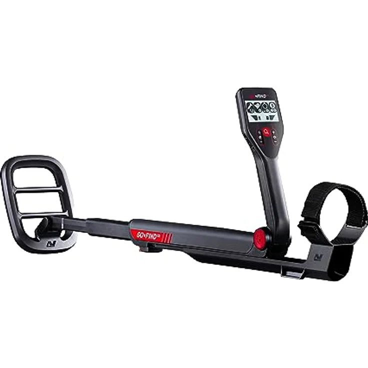 Minelab GO Find 22, Metalldetektor für Einsteiger mit wasserdichter Suchspule, 7.8 kHz Frequenz, zusammenklappbar – Bild 1