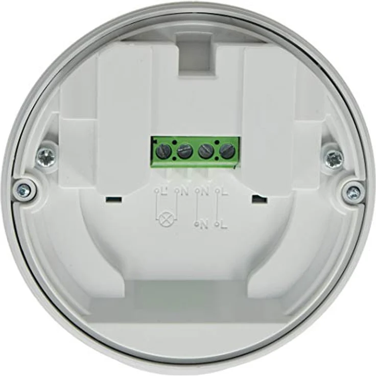 ChiliTec Wand- und Decken-Bewegungsmelder 360 LED geeignet, 8m Detektion, weiß – Bild 3