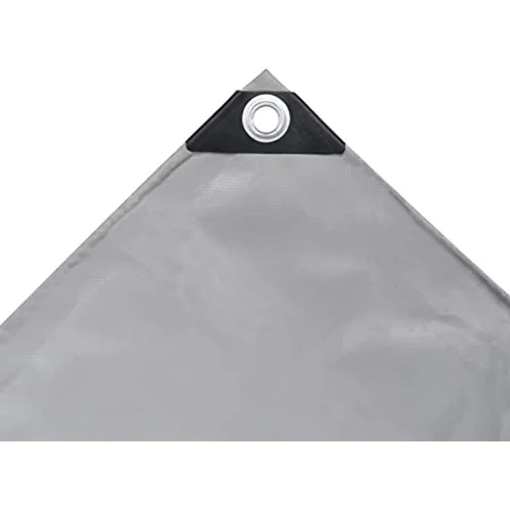 vidaXL Abdeckplane 650 g-m² 2,5 x 3,5 m Grau – Bild 3
