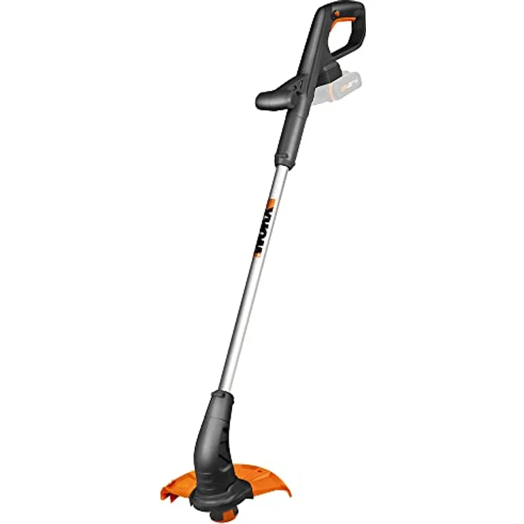 WORX WG157E.9 Akku Rasentrimmer 20V ? 2-in-1 Gerät: Kantenschneider Rasen mit Rasentrimmer ? Praktische automatische Fadenverlängerung ? Inkl. Fadenspule & Sicherheitsschutz ? ohne Akku & Ladegerät, Schnittbreite: 25 cm – Bild 2