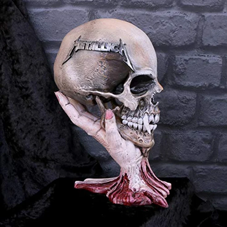 Metallica Sad But True Skull Statue 22 cm – Bild 3