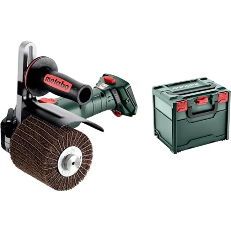 Metabo Akku-Satiniermaschine svb 18 ltx bl 200, Brushless-Motor für Schleifen und Polieren, ohne Akku und Ladegerät – Bild 2
