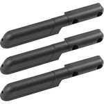 Schellenberg 70109 Fliegengitter Scharnier Aluminium mit automatischem Schließer, Ersatzteile für Fliegengittertür oder Insektenschutz-Fenster, inkl. Befestigungsschrauben, anthrazit